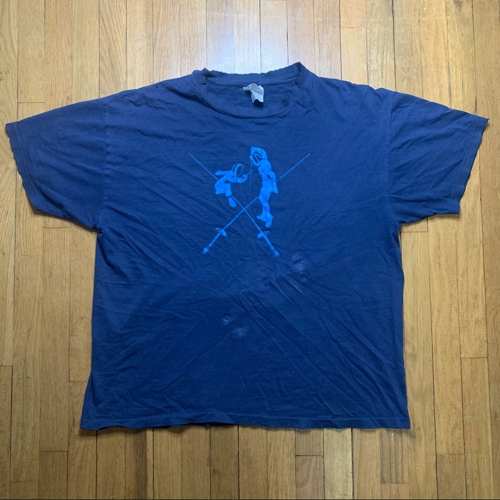 90s Hanes Beefy Fencing Tee
